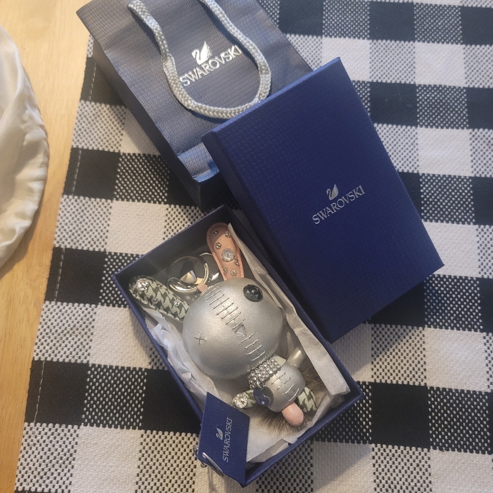 Swarovski bag charm